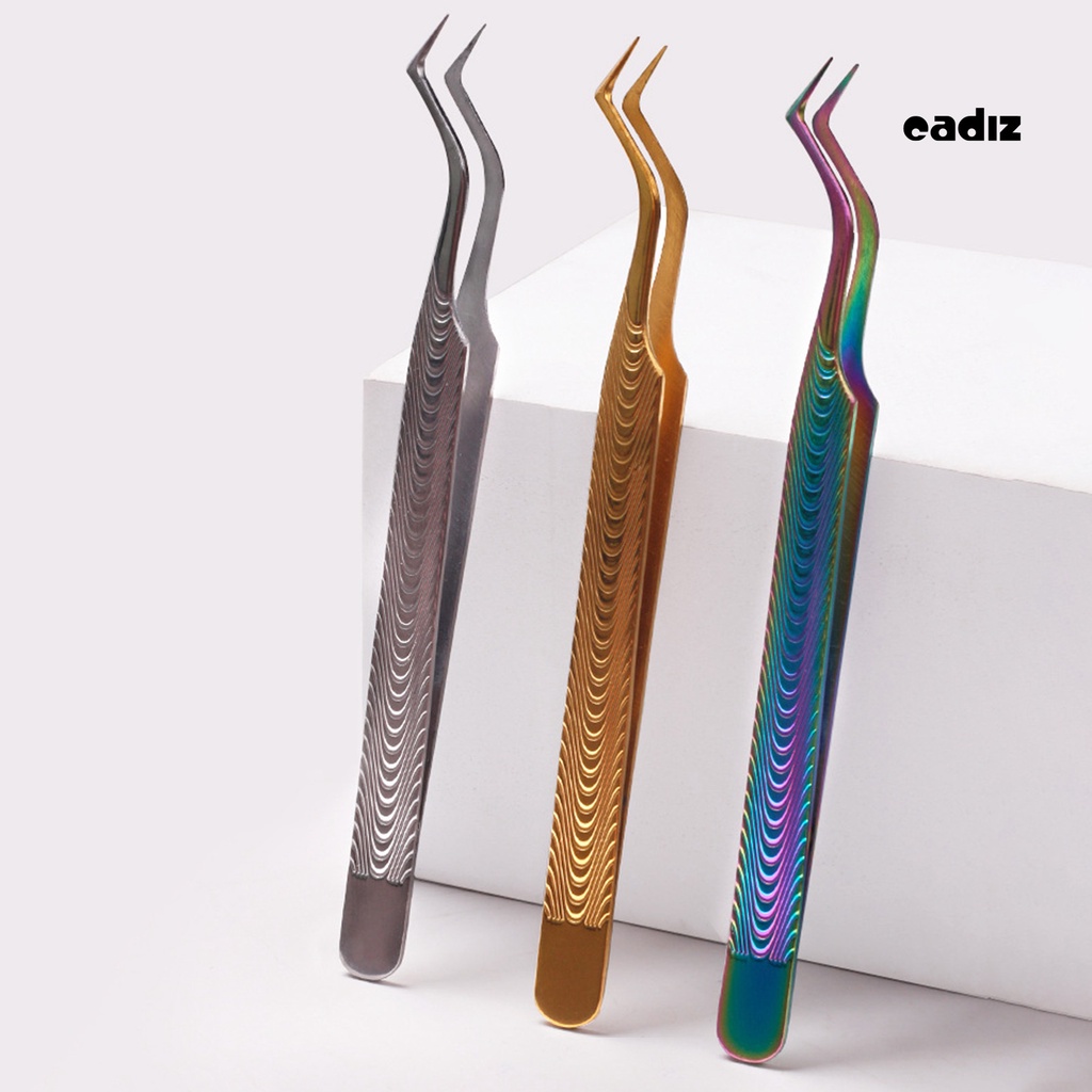 Nhíp Gắp Lông Mi Giả Bằng Thép Không Gỉ Chống Tĩnh Điện Độ Chính Xác Cao