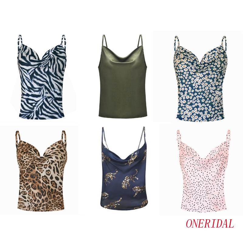 Áo Hai Dây Vải Satin Hở Lưng Gợi Cảm Cho Nữ