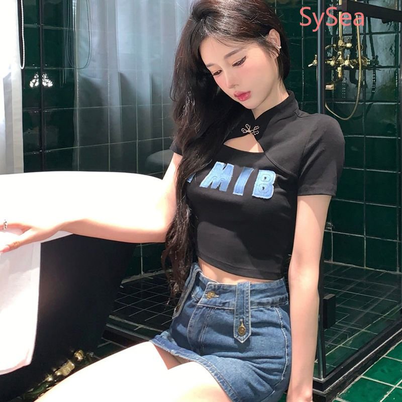 Áo Thun In Chữ Thời Trang Hè Năng Động Cho Nữ