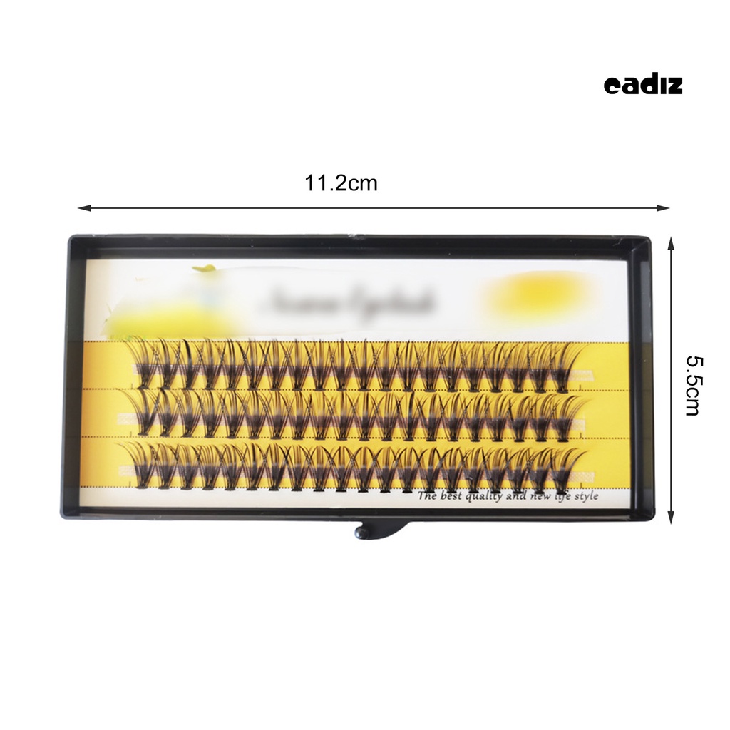 1 Hộp Lông Mi Giả Bằng Giấy Kraft Tự Nhiên Trọng Lượng Nhẹ Thoải Mái