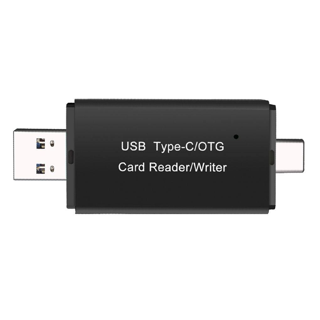 Đầu Đọc Thẻ Nhớ TF SD Sang Type-c USB Tốc Độ Cao Bằng Nhựa ABS Ốp