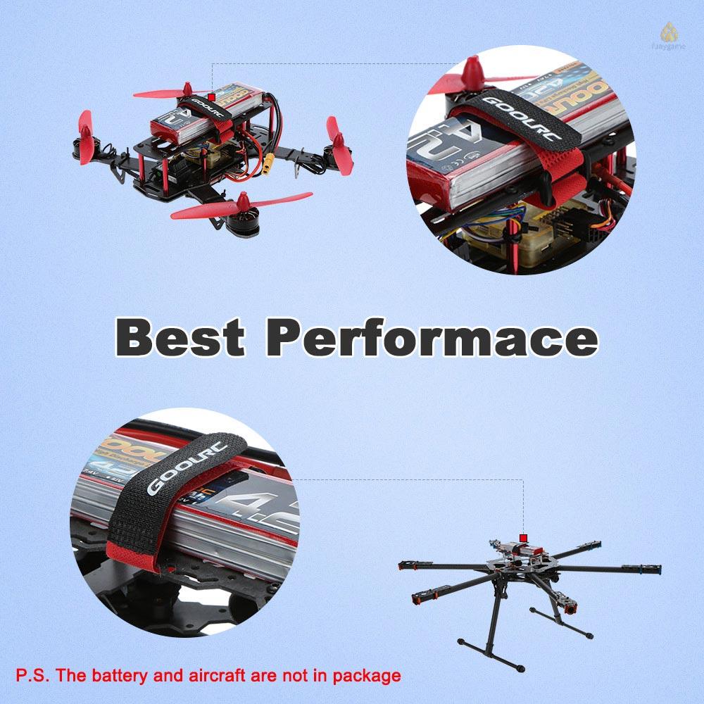 Set 10 Dây Pin Chống Trượt 285mm Cho Máy Bay Điều Khiển Từ Xa