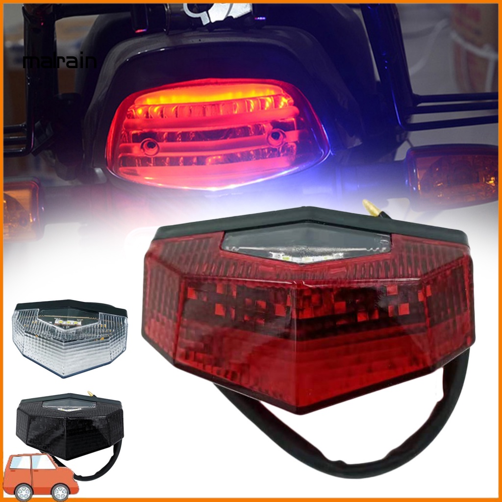 Đèn Hậu Trọng Lượng Nhẹ Đa Năng Cho Xe Mô Tô