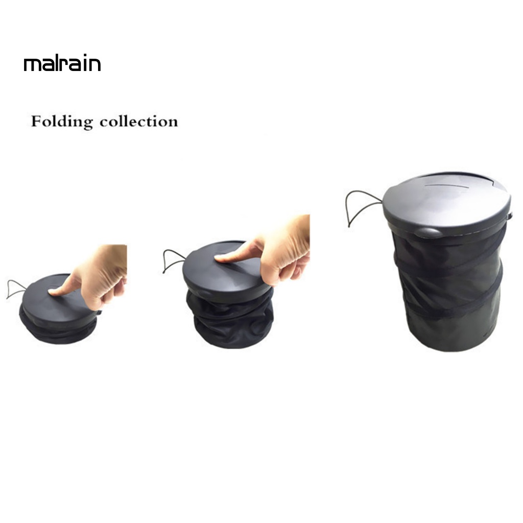 Túi Đựng Rác Có Nắp Thiết Kế Nhỏ Gọn Tiện Dụng Cho Xe Hơi