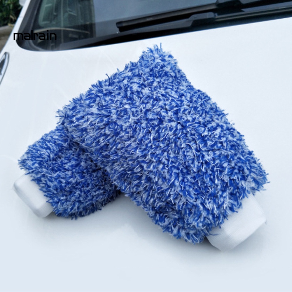 Găng Tay Rửa Xe Hơi Bằng Sợi Micro Mềm Mại Tiện Dụng