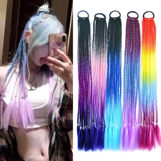 Hộp 24 '' tóc giả thắt bím nhuộm màu ombre cho bé