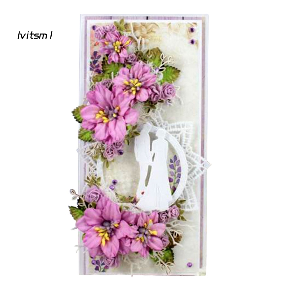 Khuôn Cắt Giấy Kim Loại Hình Hoa Lá Xinh Xắn