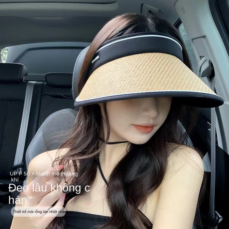 Mũ Chống Nắng Rộng Vành Có Thể Gấp Gọn Tiện Dụng Cho Nữ