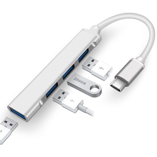 Hub Chia 4 Cổng USB 3.0 Type-C Tốc Độ Cao Cho PC / Laptop