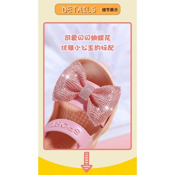 Xăng đan Đế Mềm Thời Trang Đi Biển Mùa Hè Cho Bé Walkers