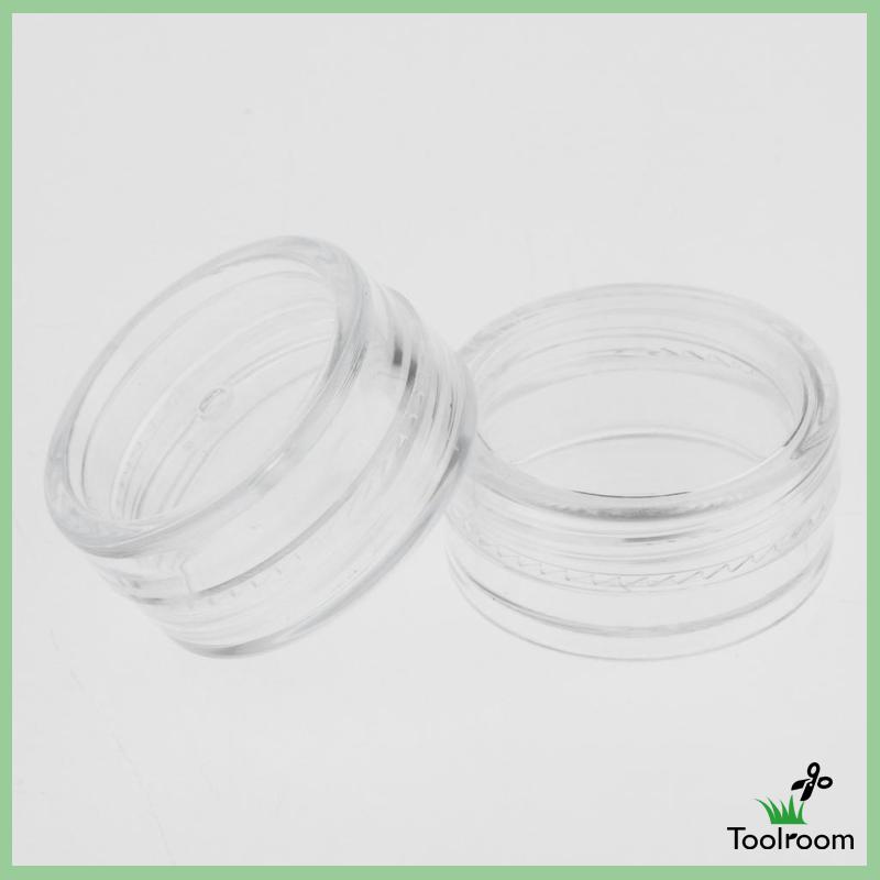 Set 50 Hộp Rỗng Nhỏ Đựng Mẫu Thử Mỹ Phẩm Có Nắp Đậy - 2g