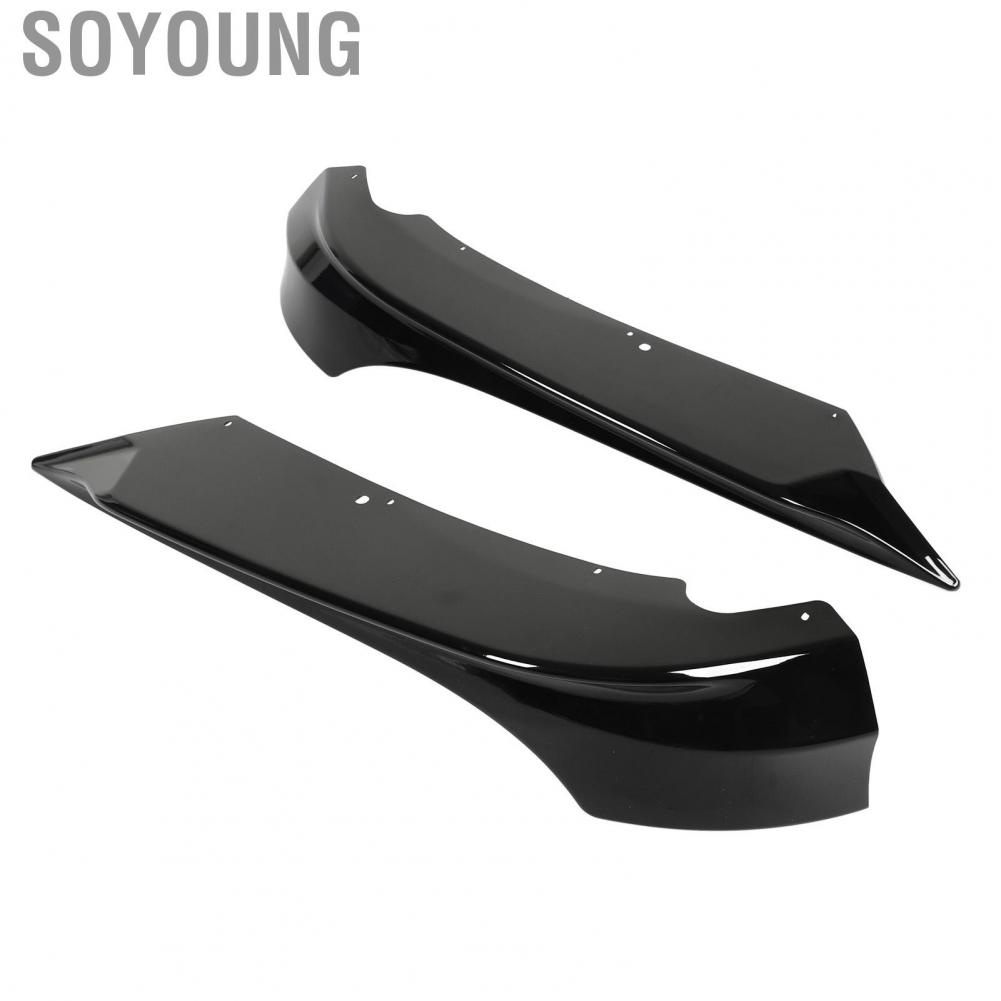 Soyoung Front Splitter Lip Spoiler Easy Installation Bumper  for Car