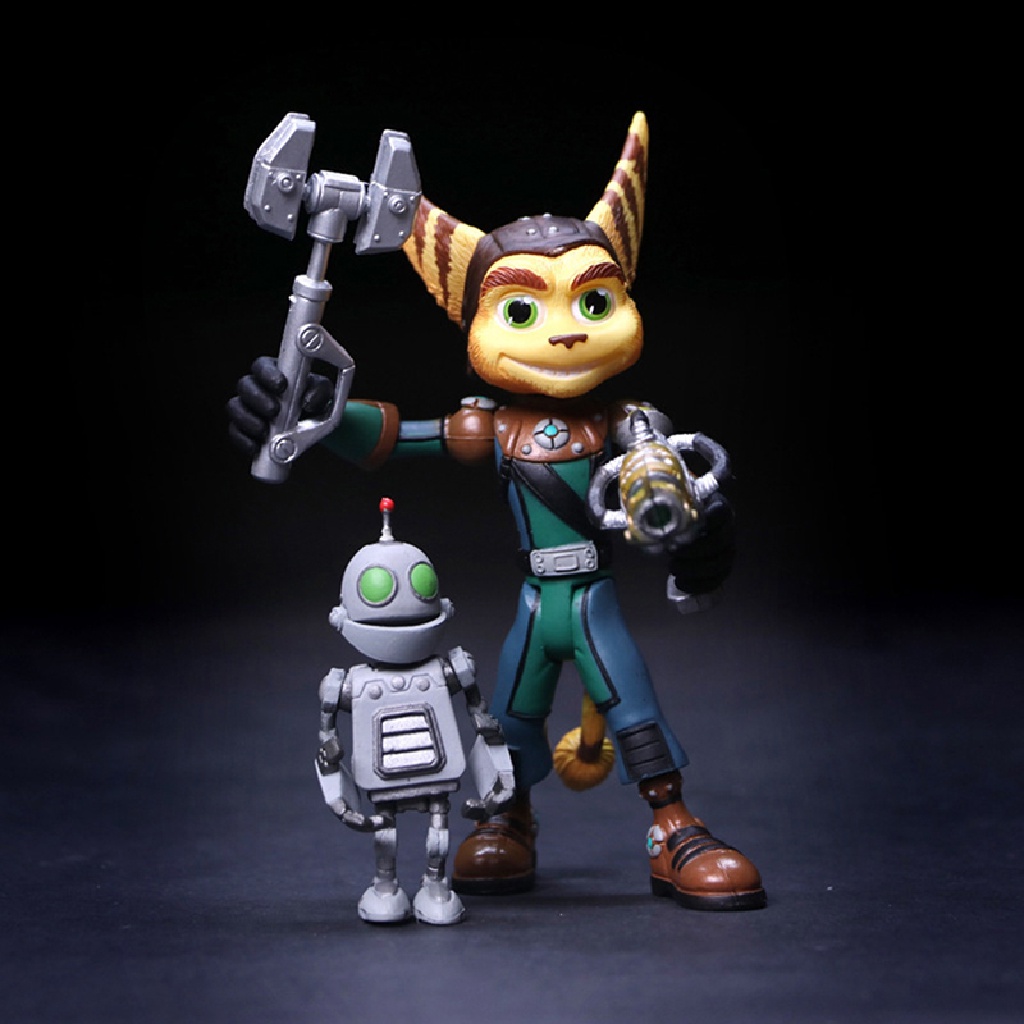 [Dream Dreaming] Mô Hình Đồ Chơi Ratchet &amp; Clank Cỡ 13cm Có Hộp