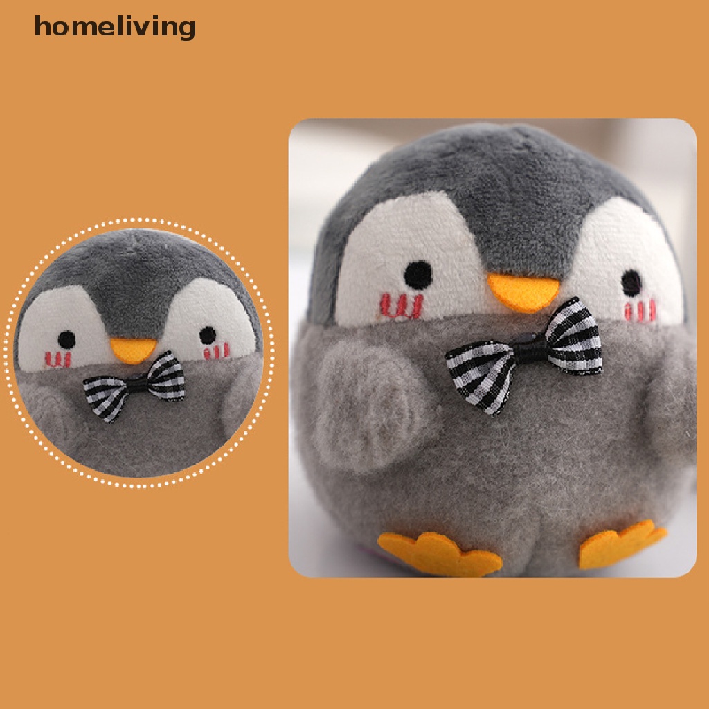 1 Thú Nhồi Bông Hình Chim Cánh Cụt Hoạt Hình Đáng Yêu 12cm
