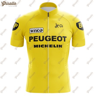  Bộ Quần Áo Đua Xe Đạp Tay Ngắn Màu Vàng Thời Trang Cao Cấp Cho Nam 