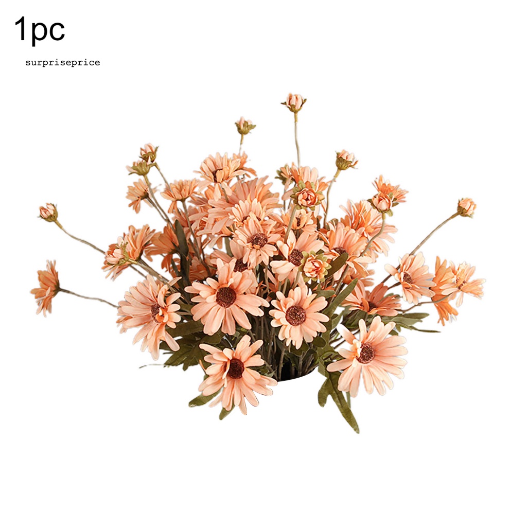 1 Bó Hoa Cúc Nhân Tạo Dùng Cho Trang Trí Văn Phòng, Tiệc Cưới