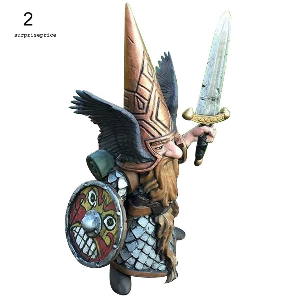 Mô Hình Bức Tượng Râu Dài Di Động Cho Sân Vườn Ngoài Trời