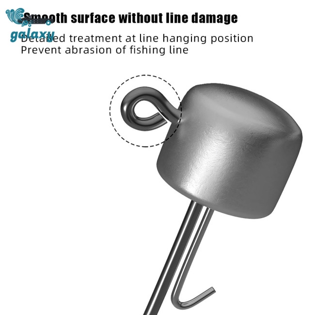 Galaxy Set 50 Mồi Giả Ned 2.5g / 3.5g / 5g / 6g Có Móc Câu