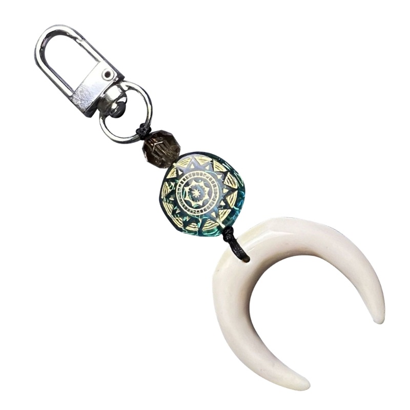 Móc Khóa Mặt Cười Số 8 Thời Trang