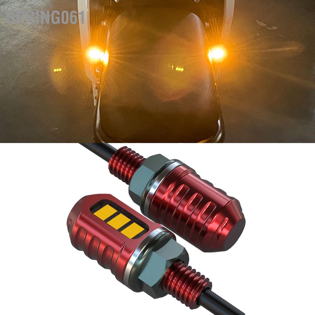 Spring061 Vít Bolt Light Độ sáng cao Biển số Đèn LED báo rẽ Bóng đèn đuôi