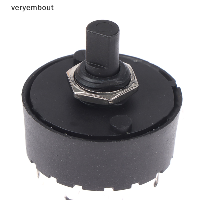 1 Công Tắc Xoay 2 / 3 / 4 / 5 / 6 / 7 / 8 6A 250V Chất Lượng Cao