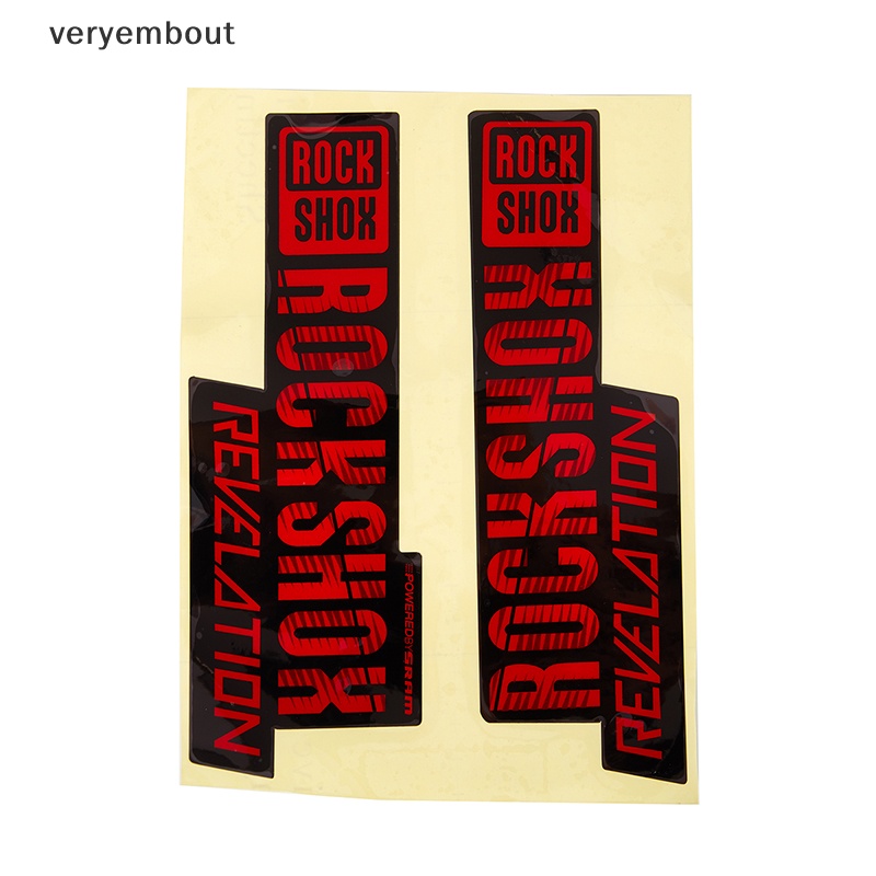Đề Can Dán Phuộc Trước Chuyên Dụng Cho Xe Đạp Leo Núi Rock Shox SID Road