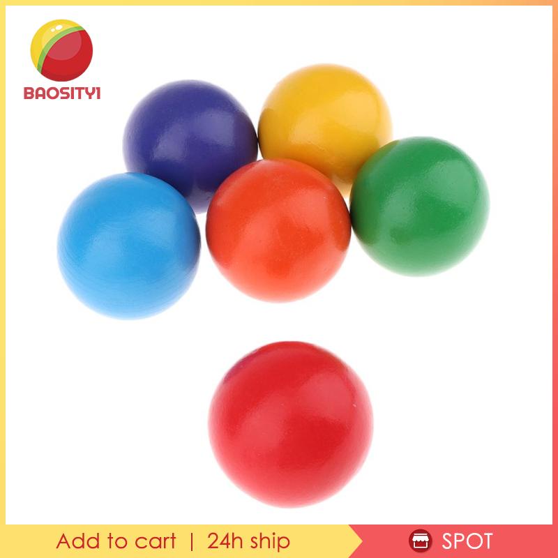 [Baosity1] Bóng Lắp Ráp Đồ Chơi Màu Cầu Vồng Phát Triển Trí Thông Minh Cho