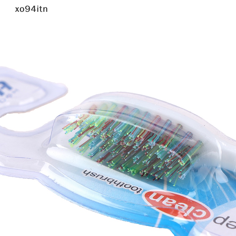 Tn Set 10 Bàn Chải Đánh Răng Lông Siêu Cứng Trắng Và Loại Bỏ Lưỡi