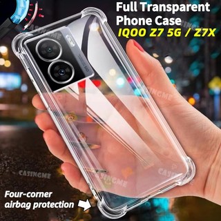 Iqoo Z7 5G Z7x Z9 Z9x 2023 Túi Khí Trong Suốt Cho IQOO Z7 Z7x 11 IQOOZ7 Z 7 IQOOZ7X IQOO11 5G 4G 2023 Vỏ Trong Suốt Silm Silicon Chống Sốc Ốp lưng
