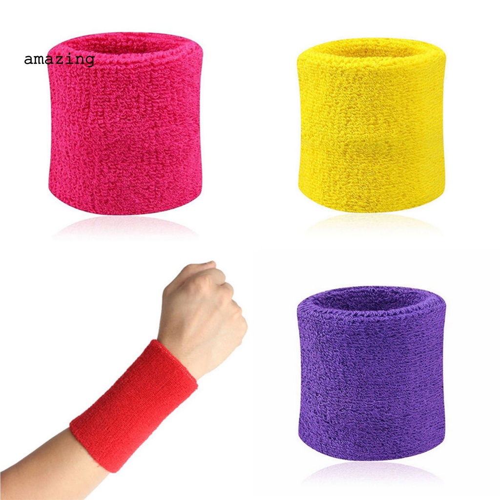 Bộ 2 Băng Quấn Cổ Tay Mềm Mại Thoáng Khí Nhanh Khô Tiện Dụng