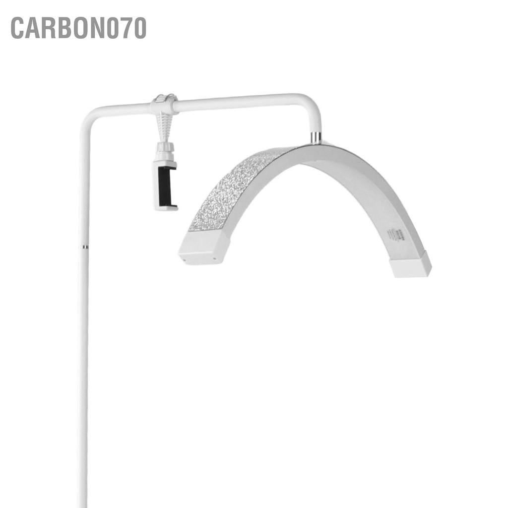 Carbon070 Cây Nối Mi LED Sàn 35W Bán Nguyệt Đèn Làm Đẹp Chăm Sóc Da Hàng Lông Mày Hình Xăm 100‑240V 24Inch