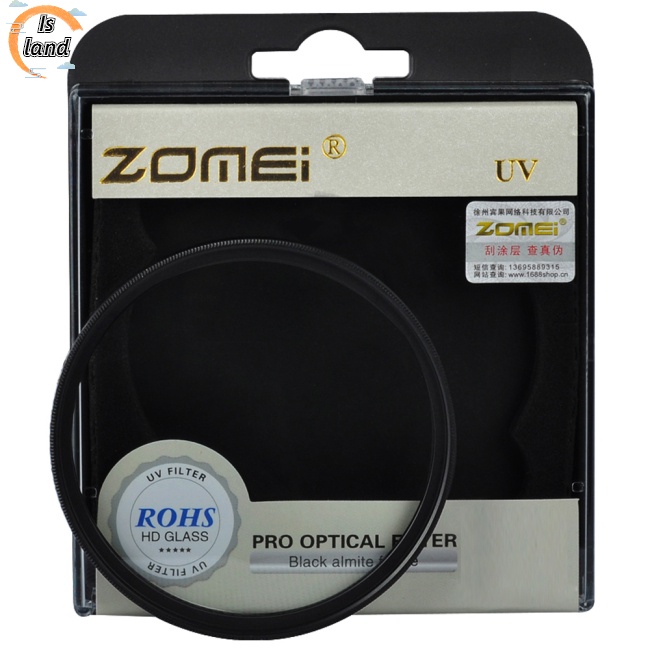 Kính Lọc Phân Cực ZOMEI UV Cho Máy Ảnh SLR DSLR