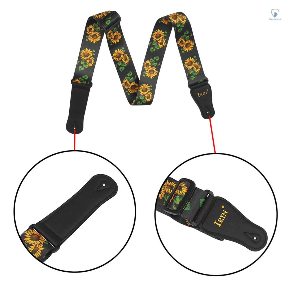 Dây Đeo Bằng Da PU Polyester Tùy Chỉnh Tiện Dụng Cho Đàn Guitar Cổ Điển / Điện / Guitar Bass