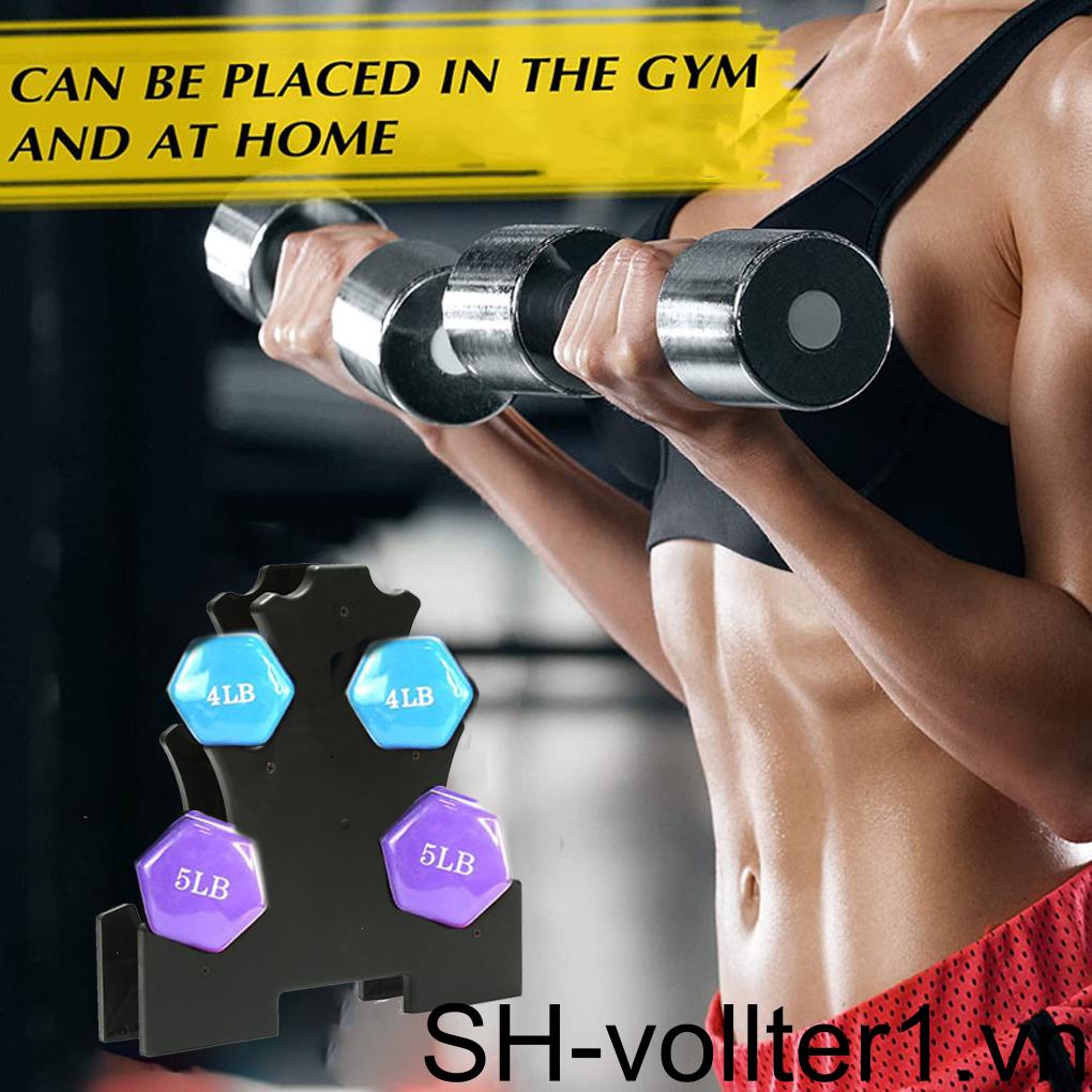 Giá Đỡ Tạ Bằng PVC Có Thể Tái Sử Dụng Tiết Kiệm Không Gian