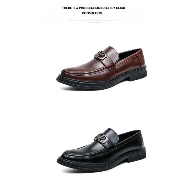 Giày Brogues Phong Cách Ý Thoải Mái Chất Lượng Cao Cho Nam