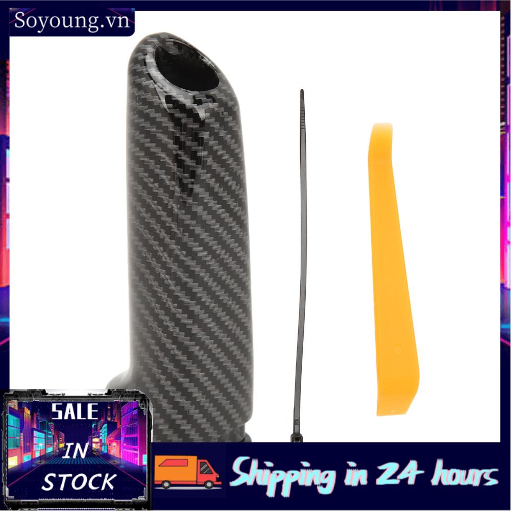 Soyoung Front Handbrake Brake Handle Cover  Car Stable Performance Sturdy Durable for E90 E92 F30