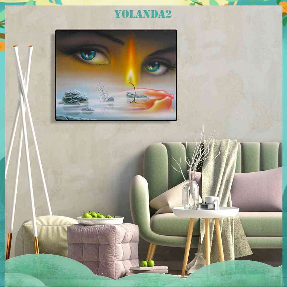 Tranh Đính Đá Kim Cương Toàn Bộ 5D DIY Hình Vẽ Nghệ Thuật Trang Trí Nhà Cửa