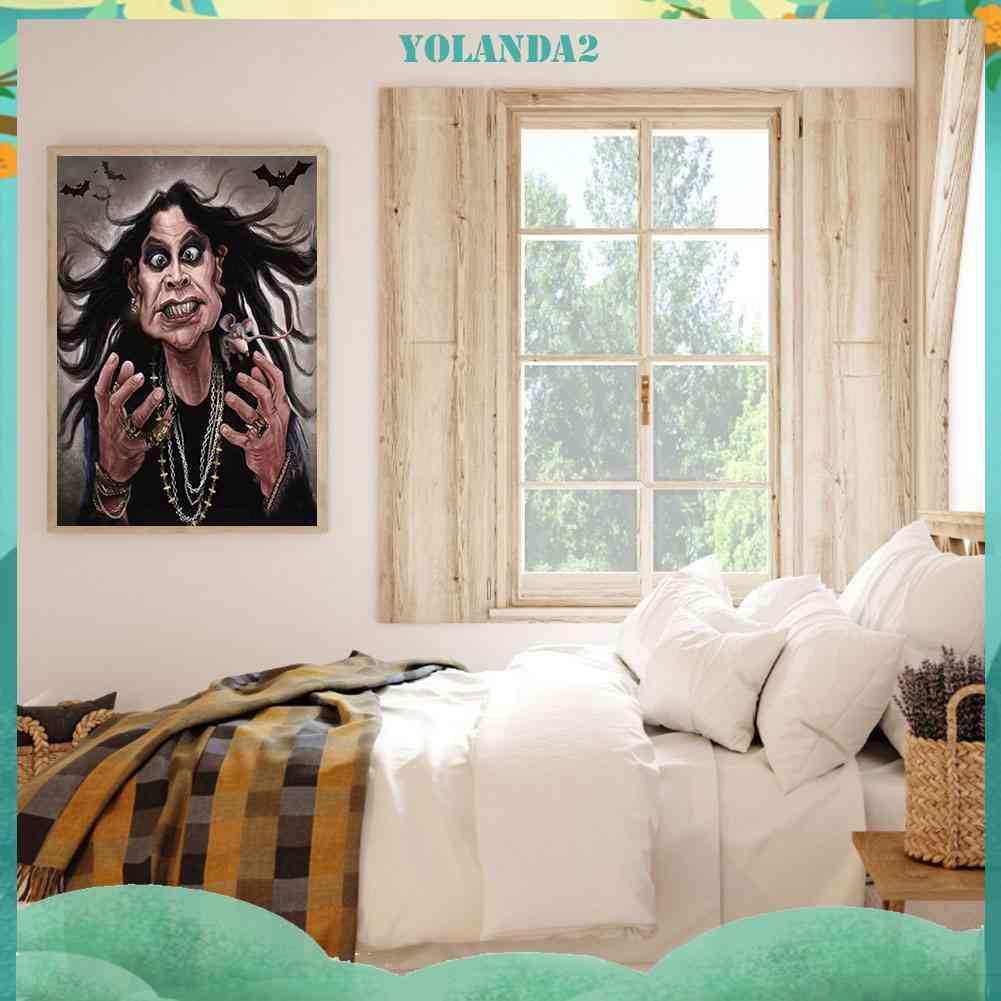 Tranh Đính Đá Kim Cương Toàn Bộ 5D DIY Hình Chân Dung Oz