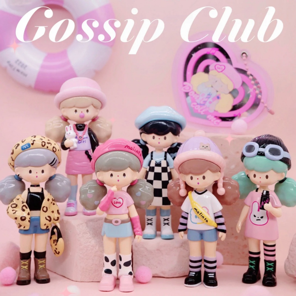 Đồ trang trí Búp Bê Molinta Gossip Club Dùng Làm Quà Tặng