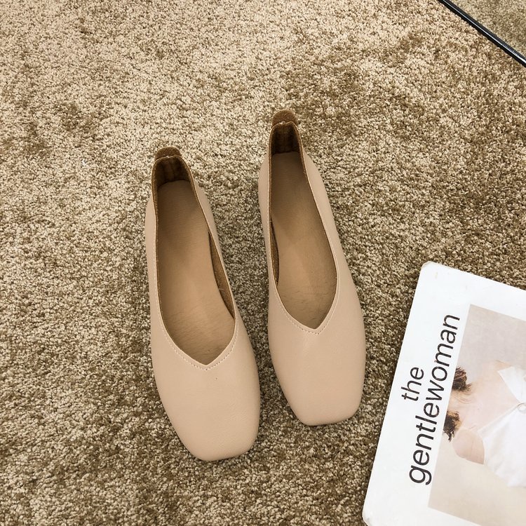 Giày búp bê mũi vuông kiểu dáng thời trang cho nữ  AA6307