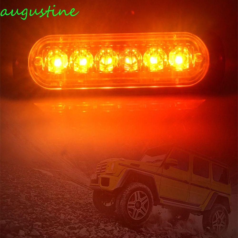 Đèn LED Cảnh Báo 6 Bóng 12V AUGUSTINE Cho Xe Hơi Xe Tải