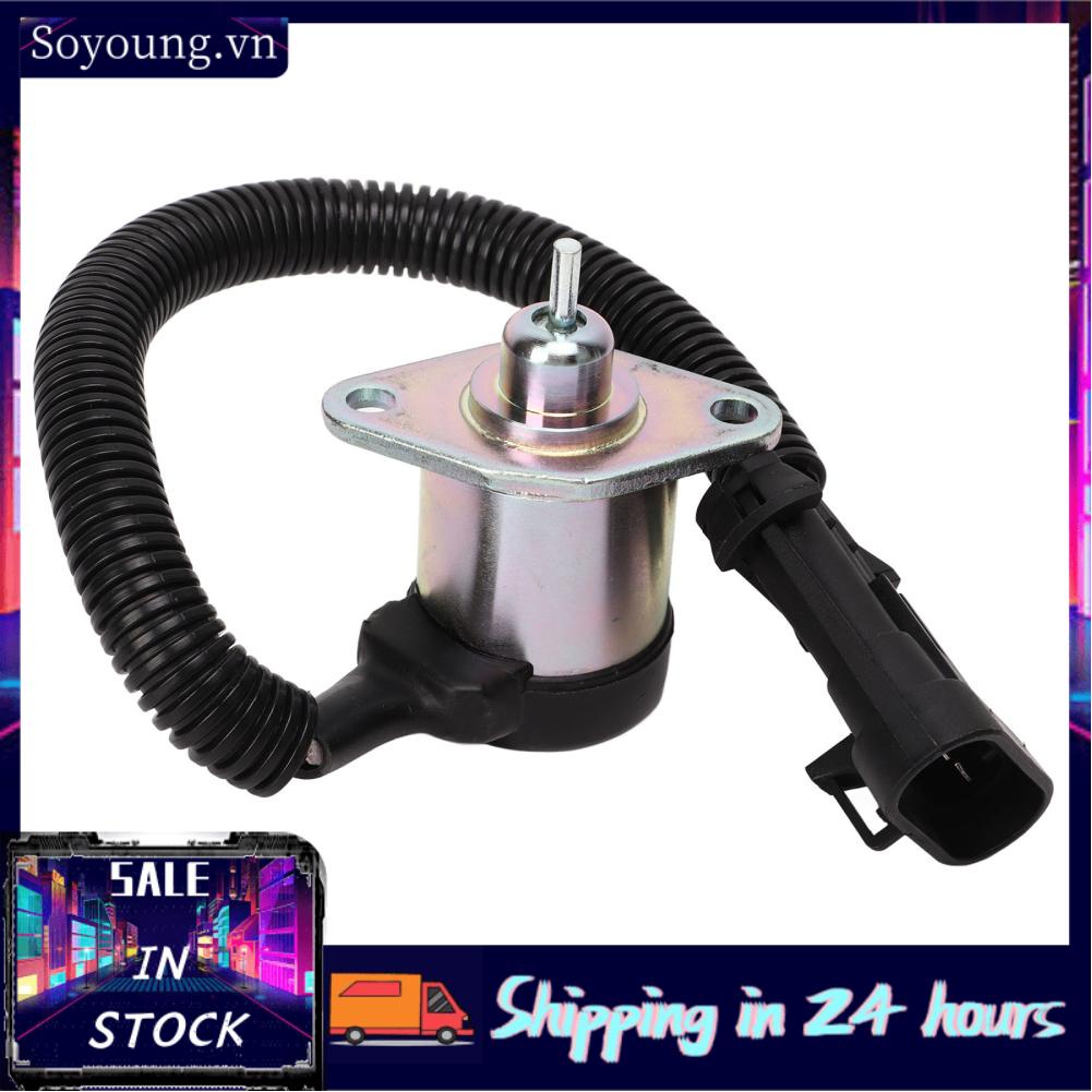 Soyoung Fuel Shut Off Solenoid  Anti Aging Heavy Duty High Sensitivity 1G577 60010 for Skid Steer