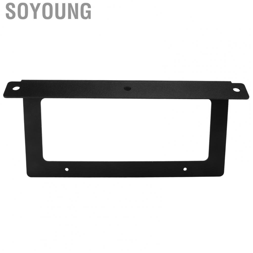 Soyoung License  Holder  Black License  Fixing Frame Deformation Resistant High Strength  for Car