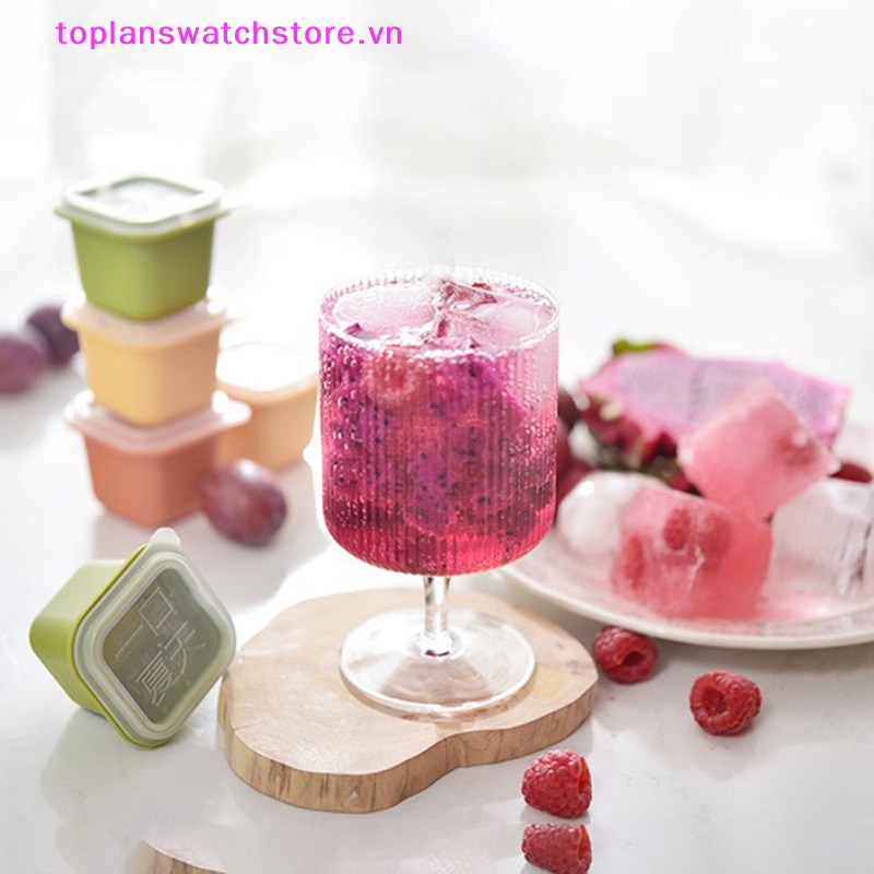 Khuôn Silicon Làm Đá Viên Cỡ Lớn Tiện Dụng Cho Gia Đình