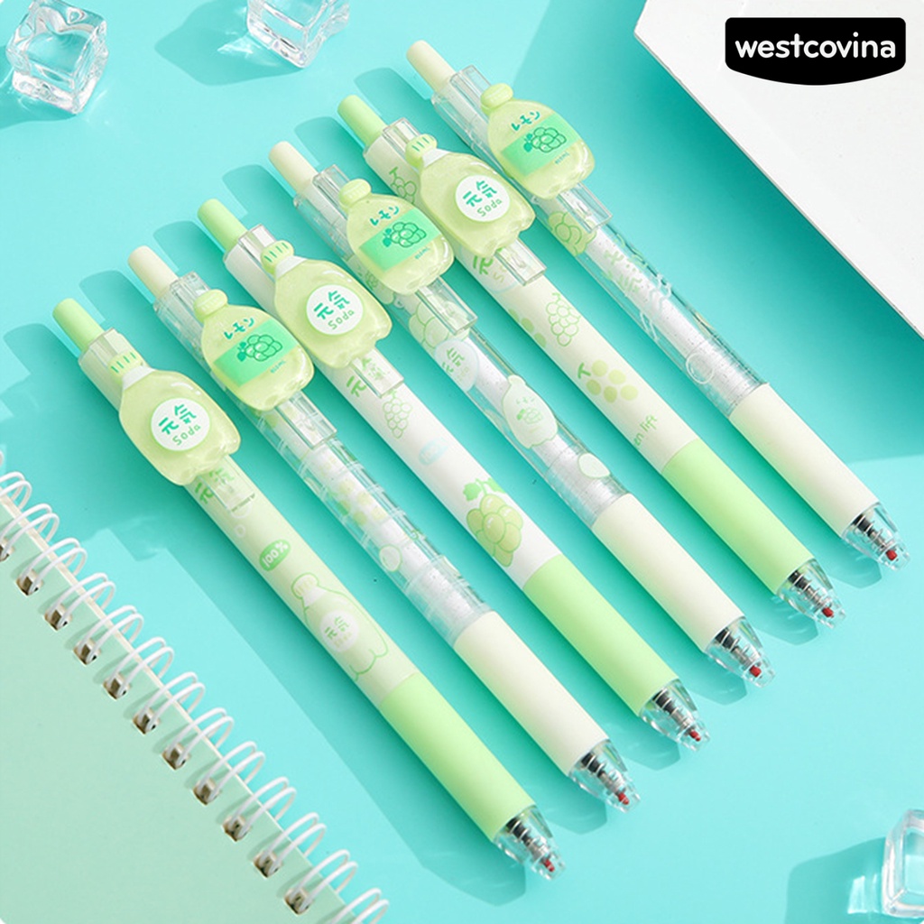 [COD]♪Bút Bi Mực Đen Ngòi 0.5mm Xinh Xắn