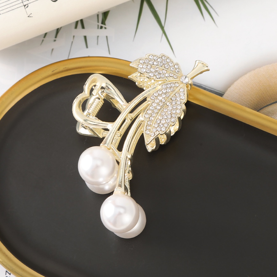 Kẹp Tóc Hình Quả Cherry Đính Đá Thời Trang Cho Nữ