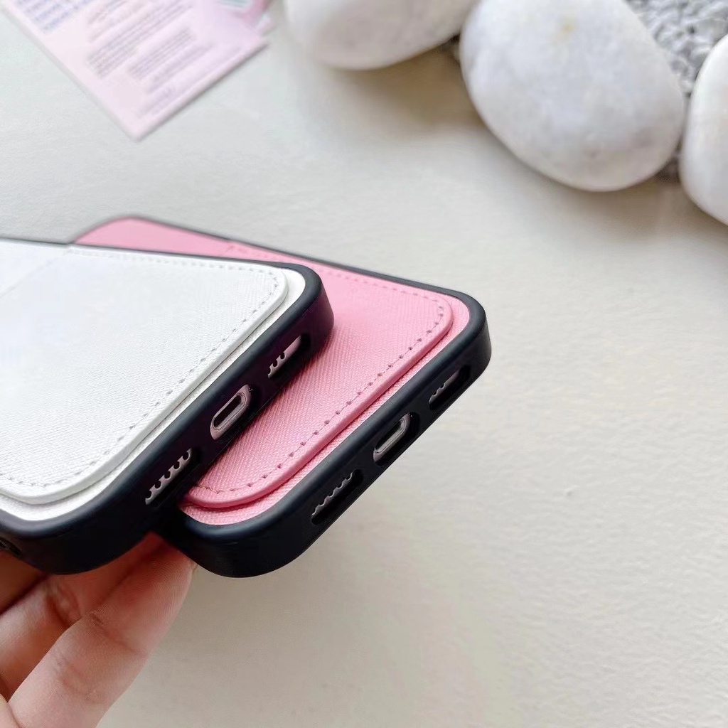 Ốp Điện Thoại Da Kèm Ngăn Đựng Thẻ Cho iPhone14 14promax 14pro iPhone13 13promax iPhone12 12promax 12pro iPhone11 11promax
