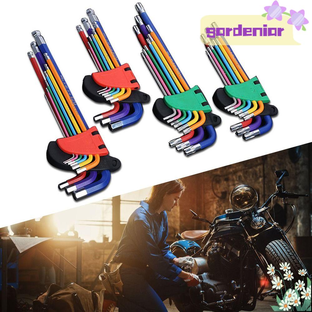 Bộ Chìa Khóa Gập Được 1.5mm Sang 10mm Cho Sửa Chữa Xe Đạp Allen
