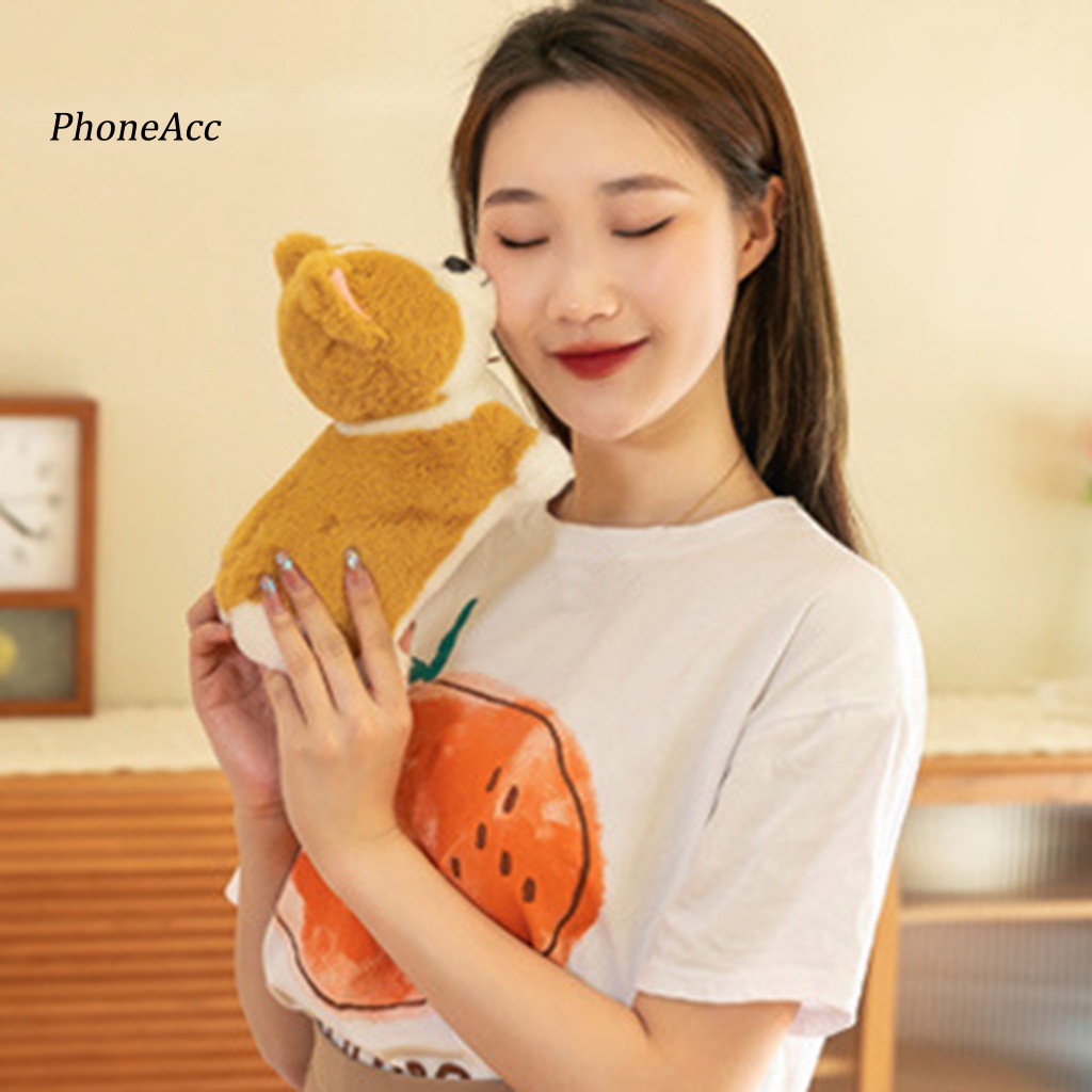 Thú Nhồi Bông Hình Chú Chó Corgi Hoạt Hình 25 / 40cm Trang Trí Nhà Cửa