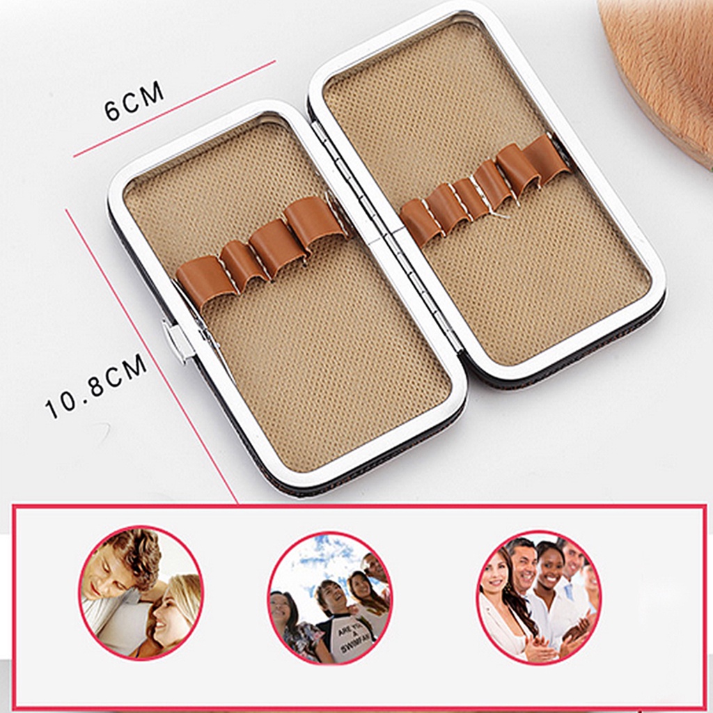 Bộ 10 Dụng Cụ Chăm Sóc Móng Bằng Thép Không Gỉ Tiện Dụng